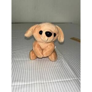 Tan Puppy Dog Plush 5" Small Stuffed Animal Lab Golden